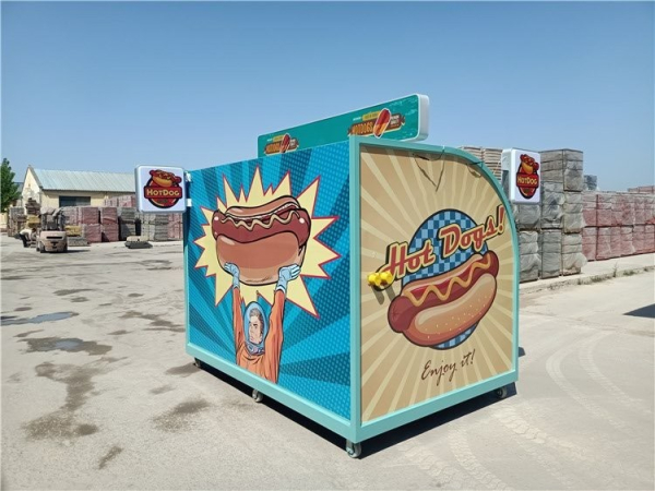 Kiosk  PFC290A HOT DOG , der kultige Food und Verkaufskiosk